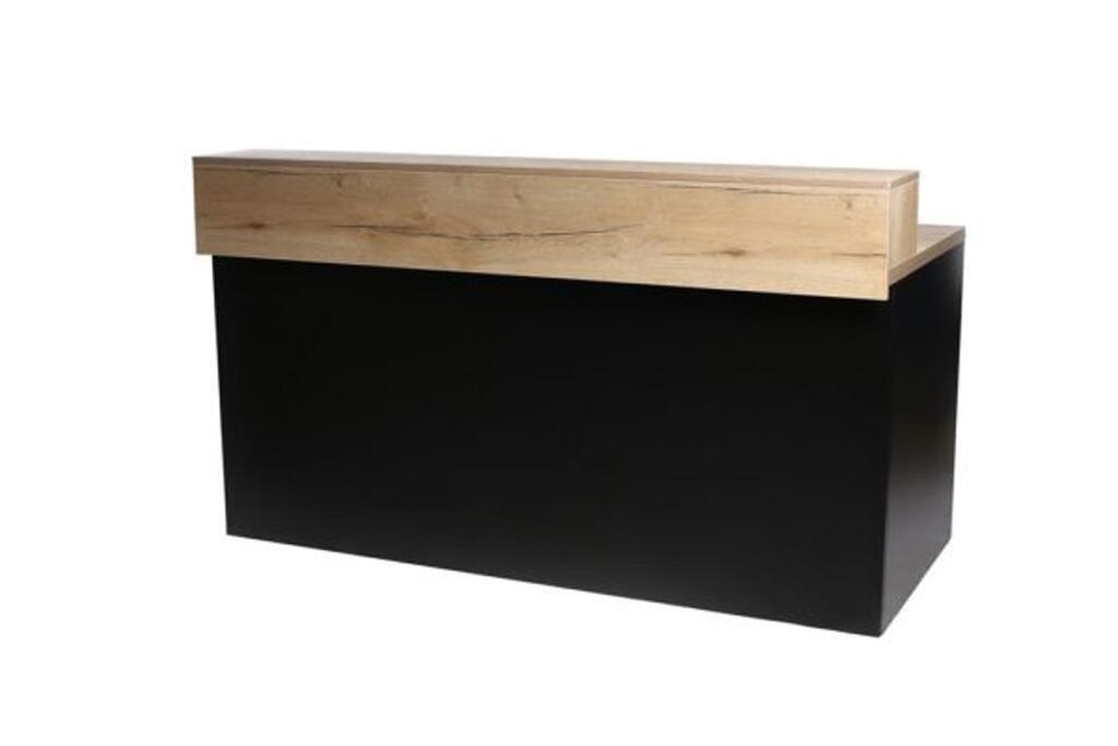 Thekenanlage Murano schwarz B200cm