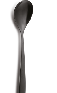 Serie "Black" Kaffeelöffel (VPE 30)