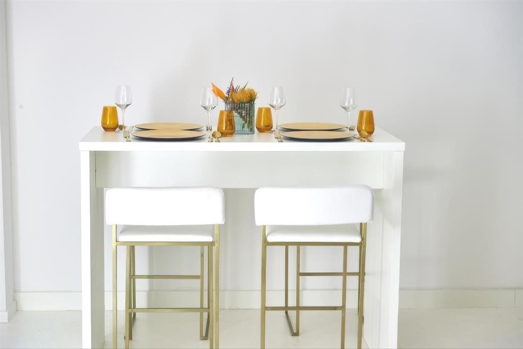 Barhocker Riva GOLD weiß – Bild 4