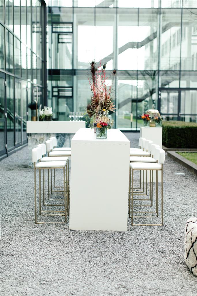 Barhocker Riva GOLD weiß – Bild 7