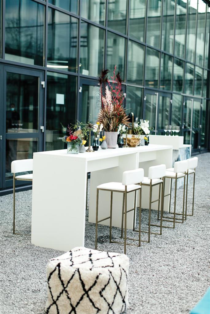 Barhocker Riva GOLD weiß – Bild 9