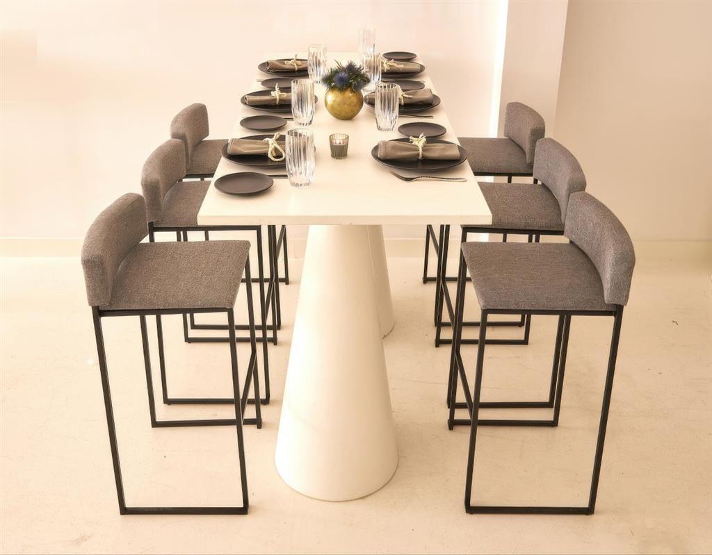 Barhocker Riva SCHWARZ grau – Bild 8