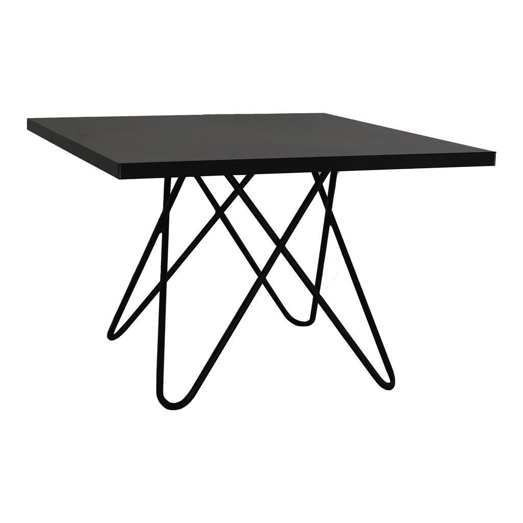 Beistelltisch Chloe SCHWARZ Platte schwarz