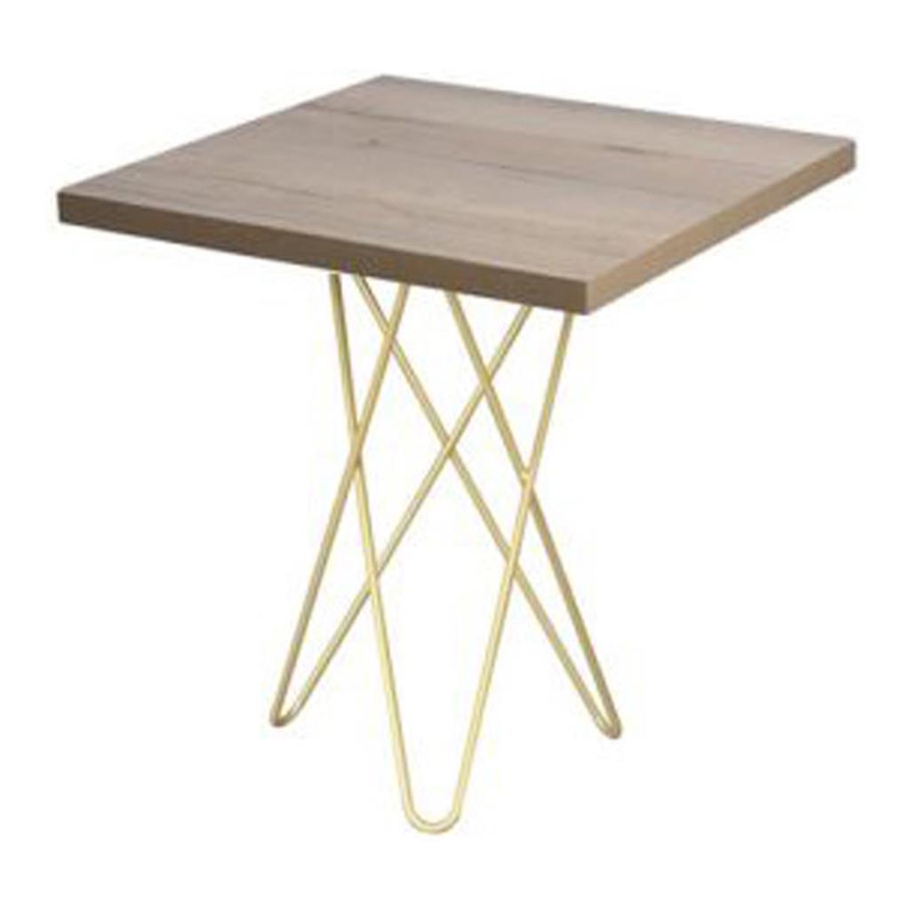 Bistrotisch Chloe Eiche, 70x70, Höhe 72cm