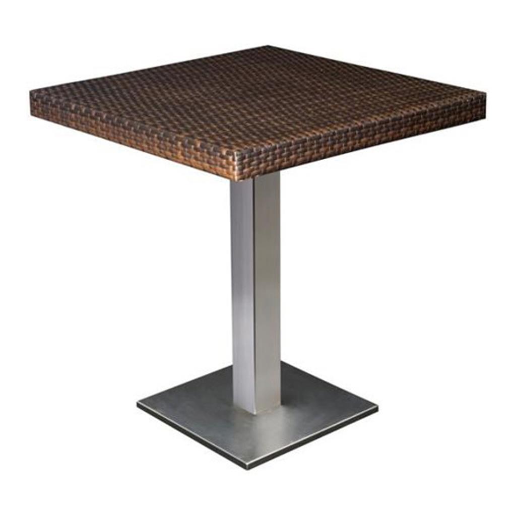 Bistrotisch Honolulu exklusiv, 70x70cm, Höhe 72cm