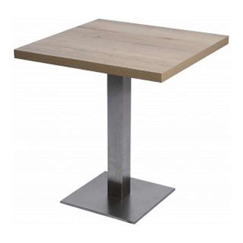 Bistrotisch exklusiv Eiche, 70x70, Höhe 72cm