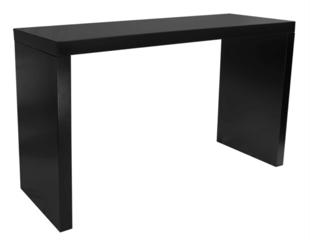 Brückentisch schwarz, 180 x 70 x 72cm