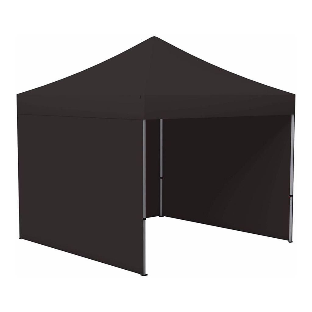 Falt-Pavillon 3m x 3m SCHWARZ (Seitenplanen optional erhältlich)