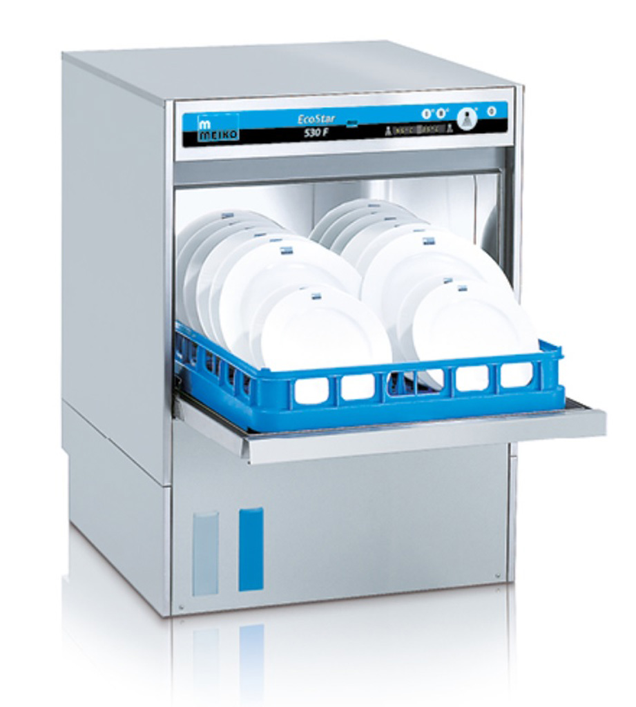 Geschirrspülmaschine Meiko Ecostar 530 mit eingebauter Enthärtungsanlage