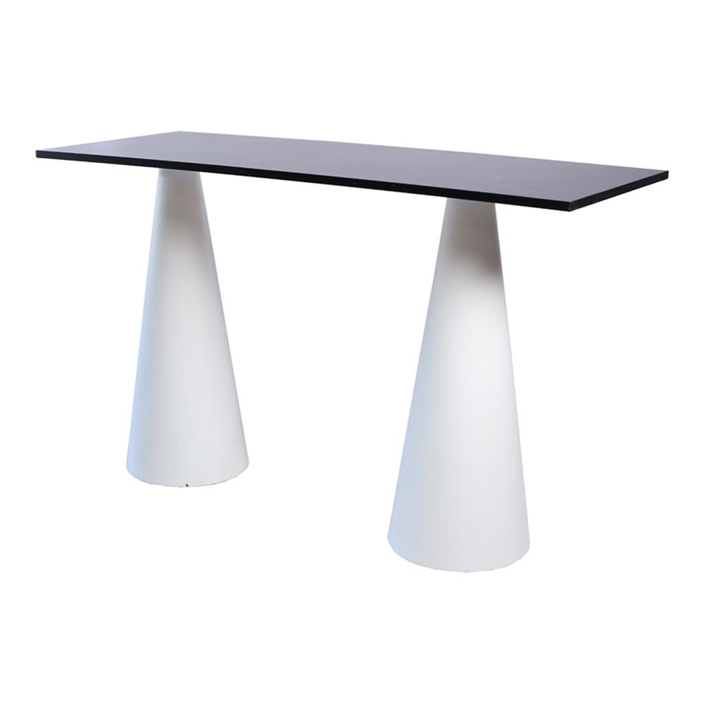 Hochtisch IKON schwarz, 180 x70 x110cm