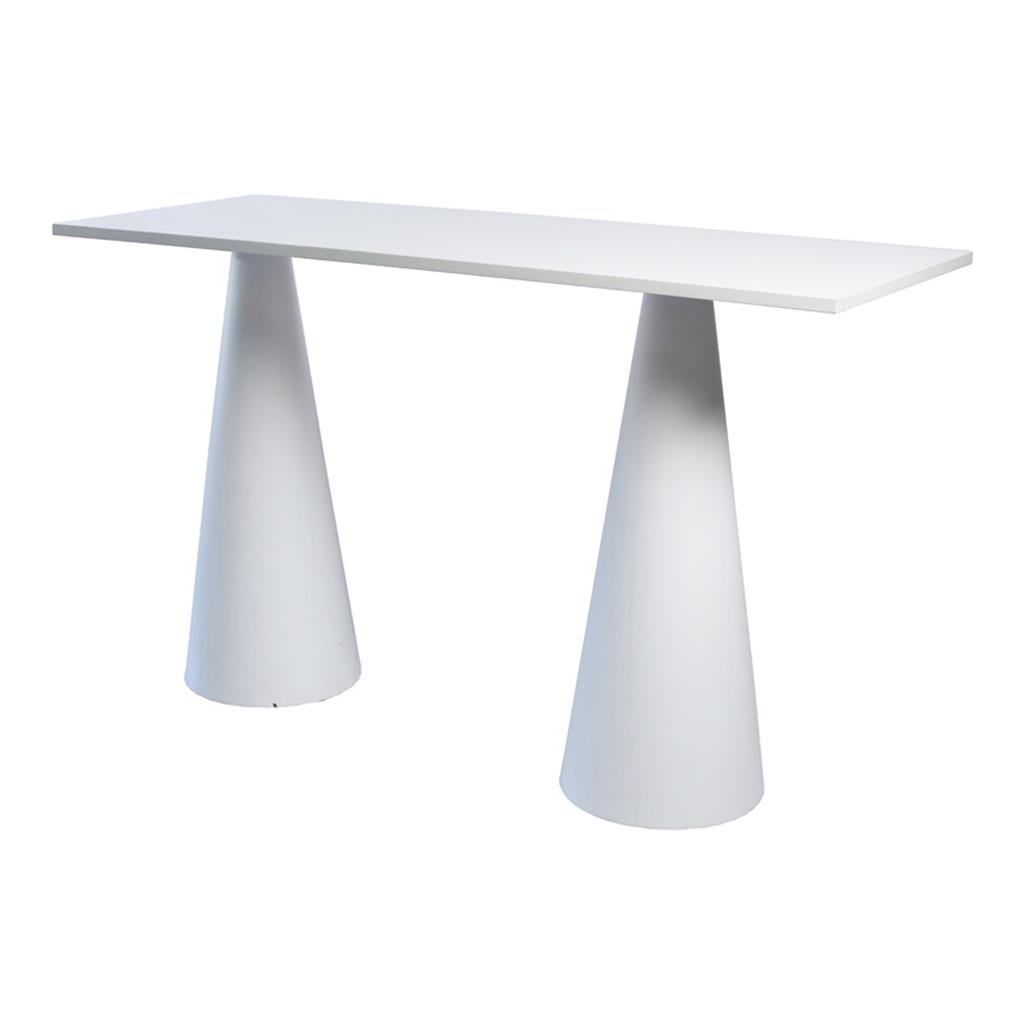 Hochtisch IKON weiß, 180x70cm, Höhe ca. 110cm