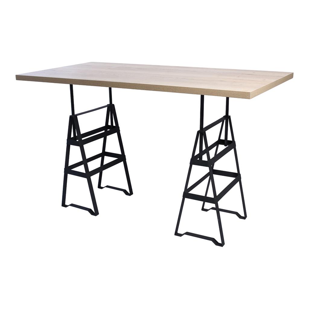 Hochtisch Industry Eiche 180x70x110cm