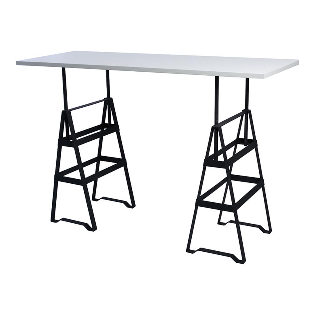 Hochtisch Industry weiß 180x70x110cm