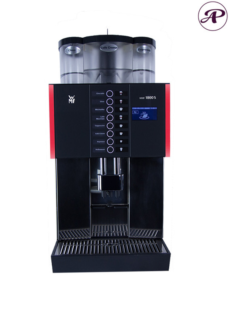Kaffeemaschine WMF 1800S, Festwasseranschluß & Milchpulver, 230V; 3,0KW