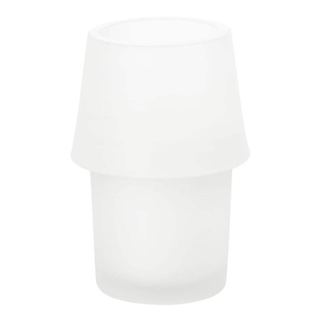 Kerzenhalter Urban frosted weiß