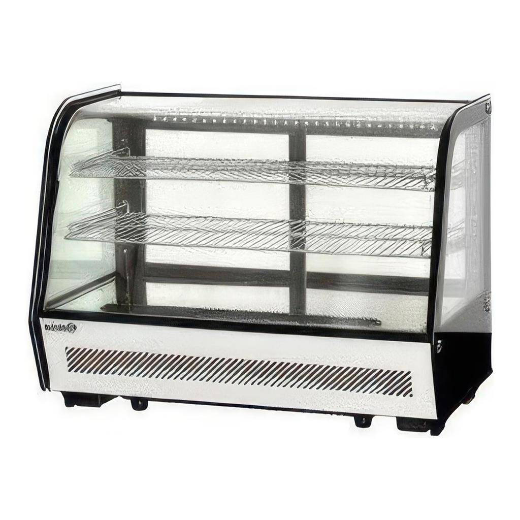 Kühlvitrine - 100 Liter - Schwarz