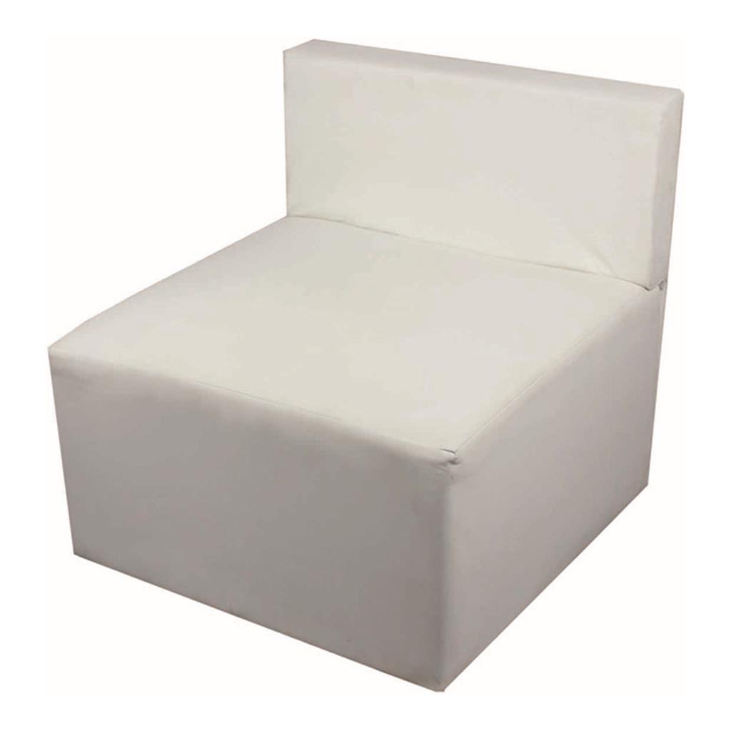 Lounge-Mittelteil New Avantgarde weiß