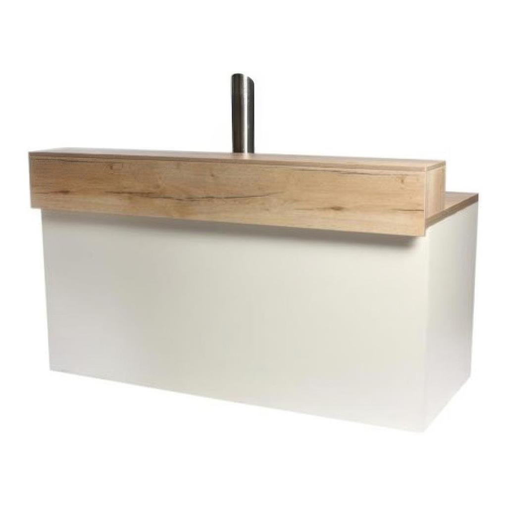 Schankanlage Murano weiß