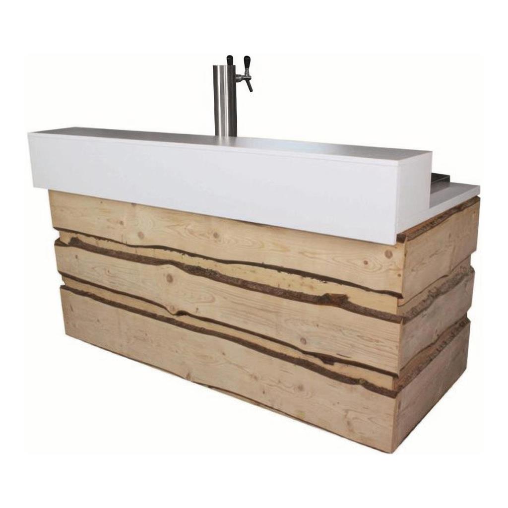 Schankanlage Wooden Spirit mit Aufsatz