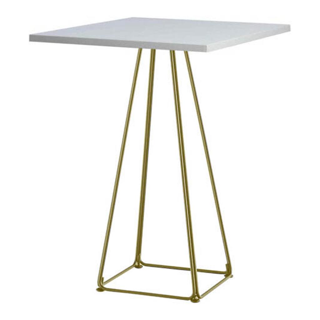 Stehtisch Lunar weiß