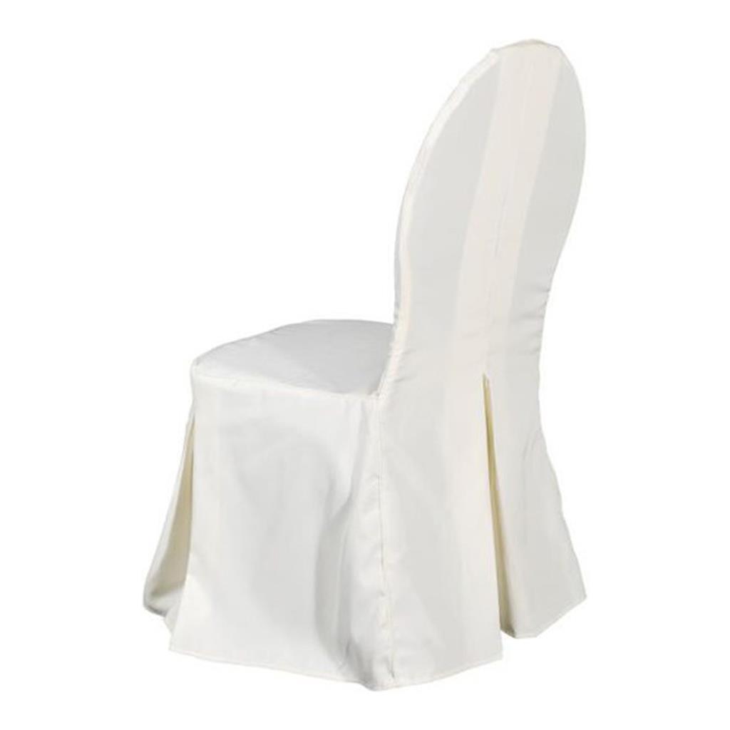 Stuhlhusse für Bankettstuhl creme inkl. Reinigung