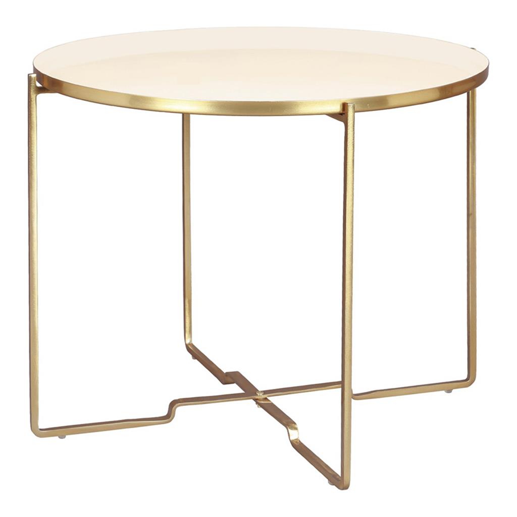 Tablett-Tisch Jules weiß