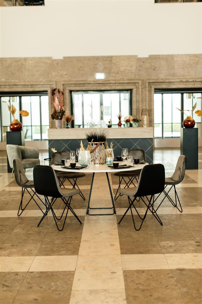 Thekenanlage Marmor SCHWARZ-GOLD Aufsatz schwarz – Bild 11