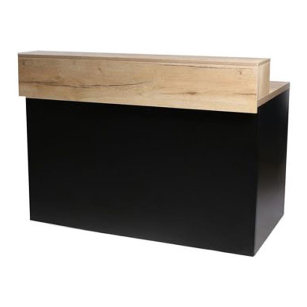 Thekenanlage Murano schwarz B140cm