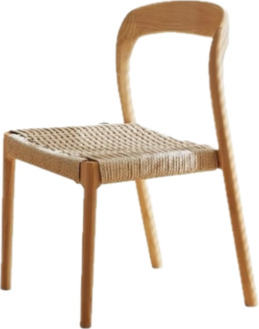 Stuhl Nella natur mit Sitzgeflecht